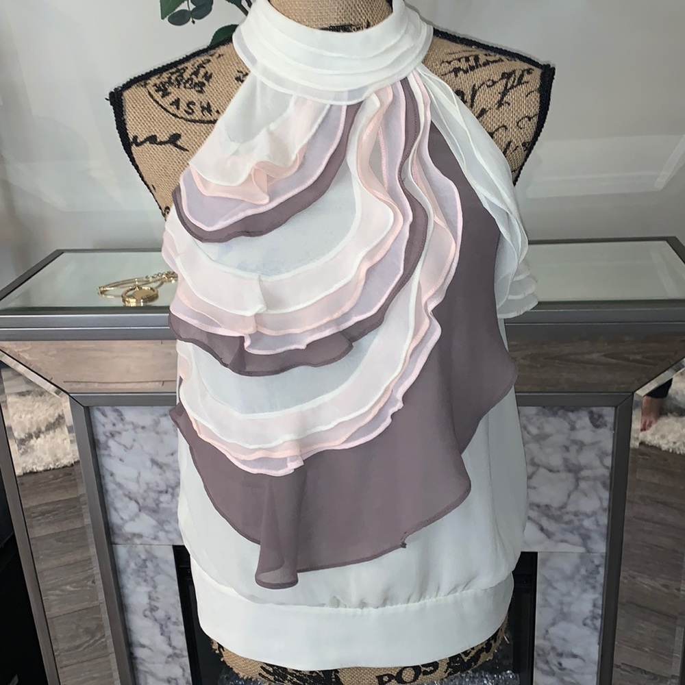 Ark & Co summer halter blouse